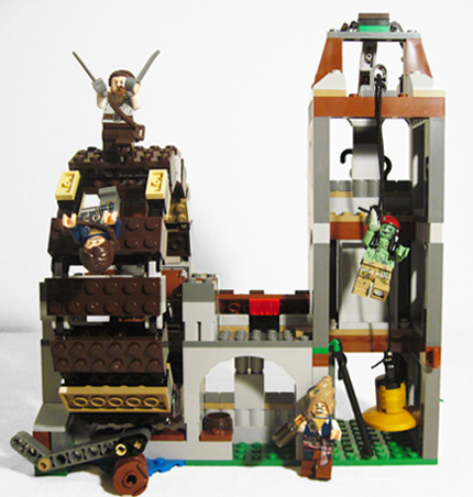 lego pirates of the caribbean the mill