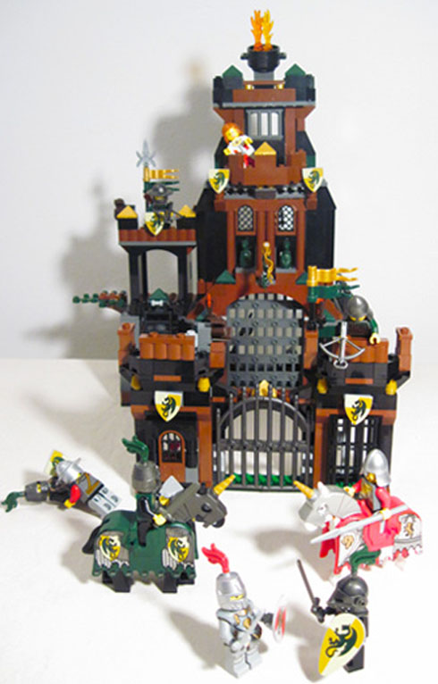 lego castle battle