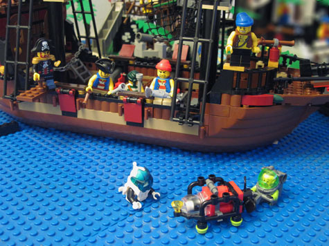 Lego Pirates and Divers