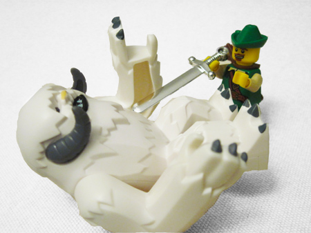 Lego Wampa and Bandit