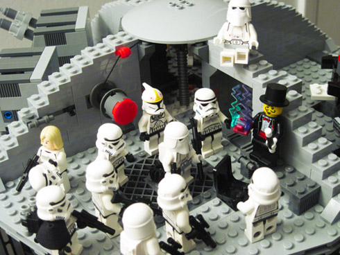 A Magician on the Lego Death Star