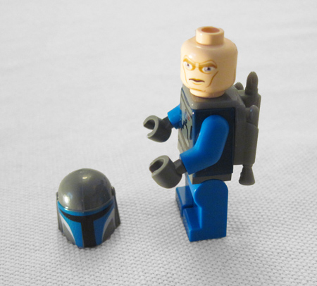 Lego Mandalorian Without Helmet