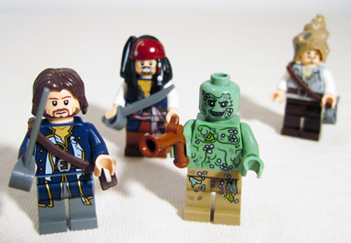 Lego 4183 The Mill Figures- Lego Hadras & Admiral Norrington