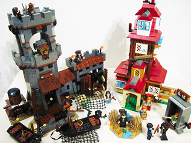 Lego Whitecap Bay and Lego The Burrow