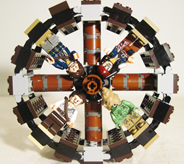 Lego 4183 The Mill Wheel with Minifigures Lego 4183 The Mill Wheel with Minifigures