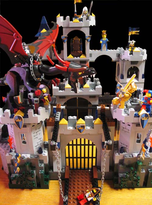 Lego 7094 King's Castle Siege Dragon Attack