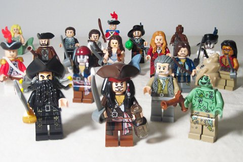 Lego Pirates of the Caribbean Cast